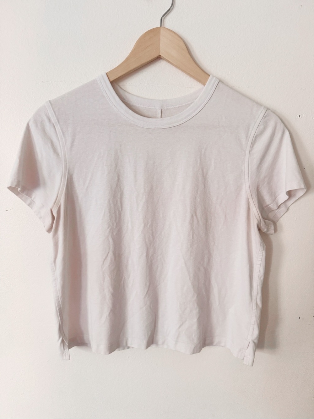 Lululemon Classic Fit Cotton Blend Short Sleeve Boxy Tee ~Small - Picture 2 of 5